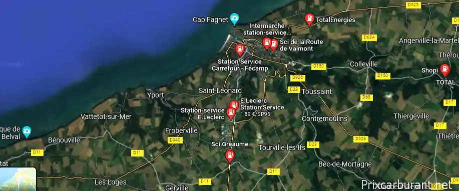Station essence Senneville-Sur-Fécamp