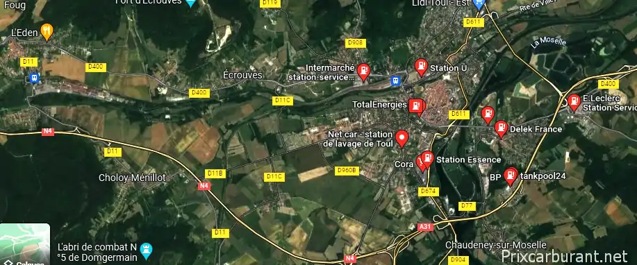 Station essence Toul