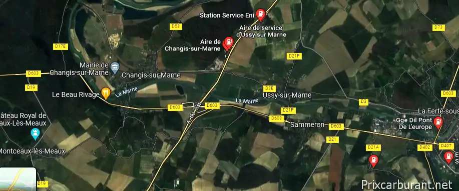 Station essence Ussy Sur Marne