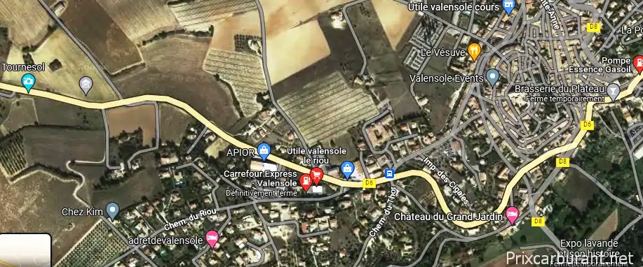 Station essence Valensole