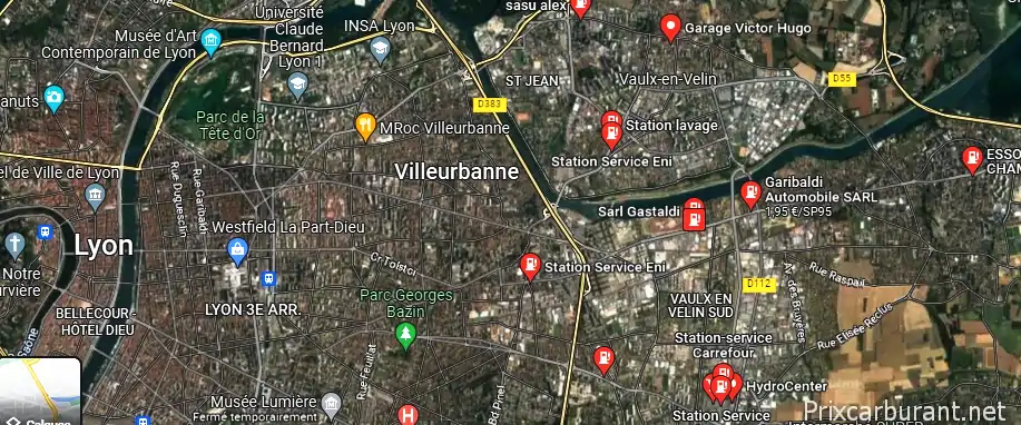 Station essence Vaulx-En-Velin
