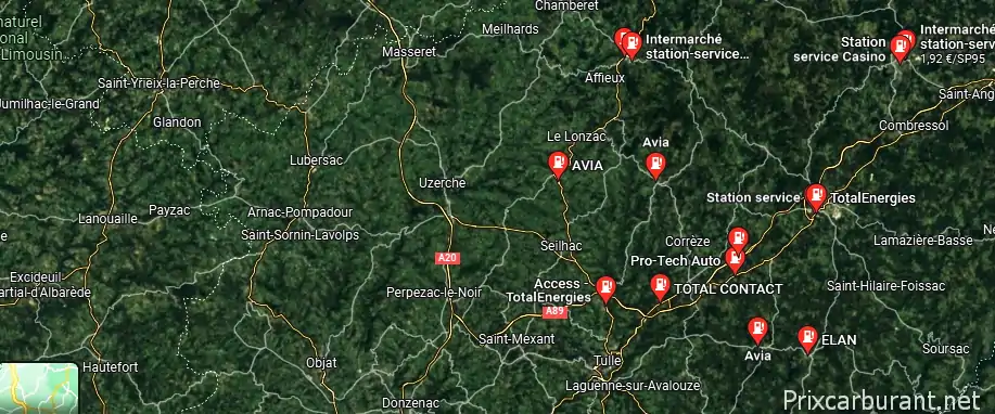 Station essence Vitrac-Sur-Montane
