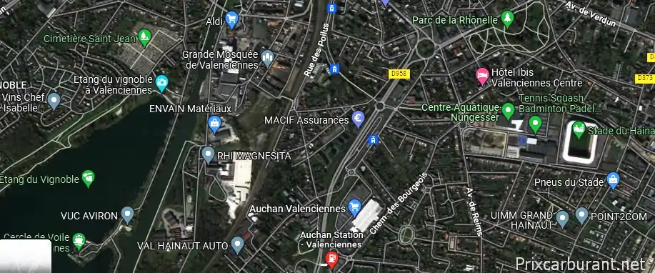 Station Service Auchan Valenciennes