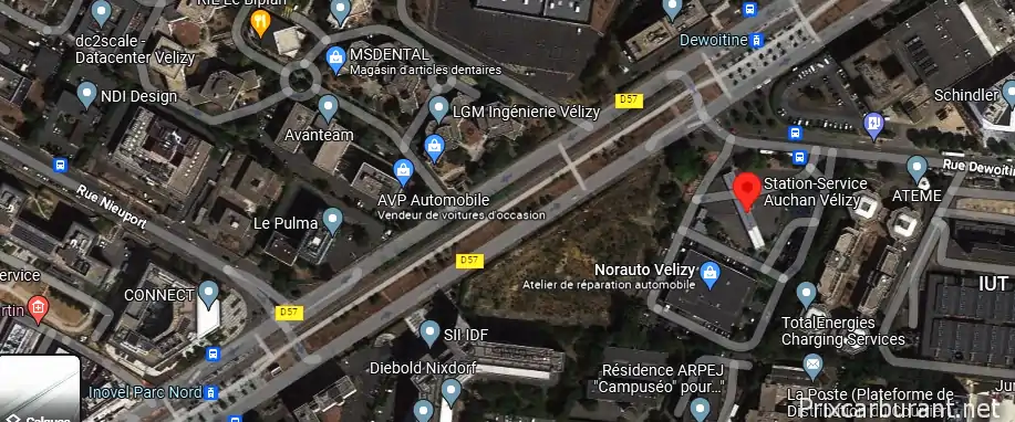 Station Service Auchan Velizy