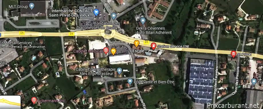 Station Service St Privat