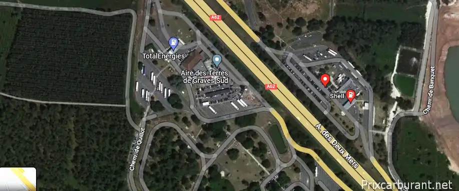 Station Shell Aire Des Terres De Graves Nord