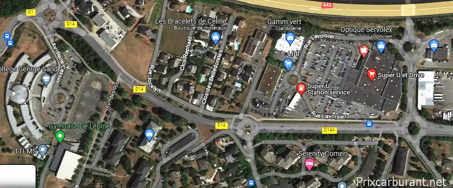 Station U Super U La Motte Sevolex