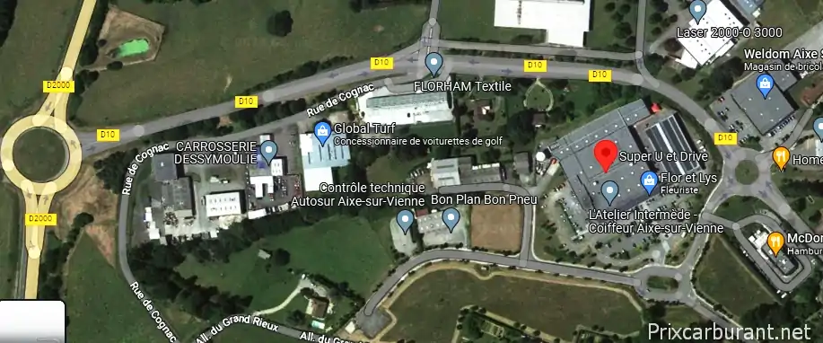 Super U Aixe Sur Vienne