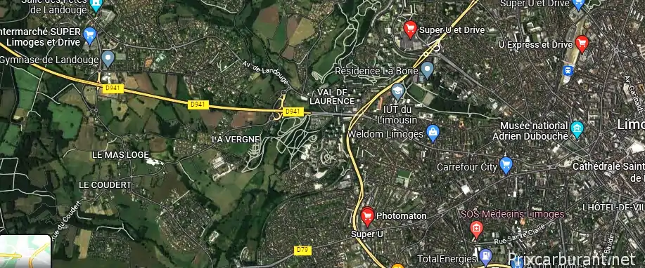 Super U Coop Atlantique Limoges Perrin
