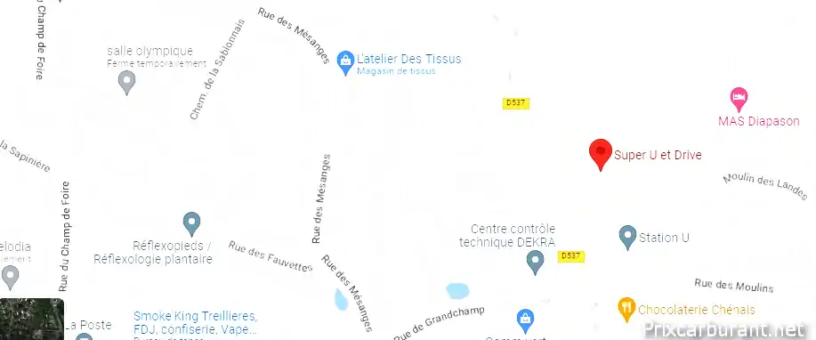 Super U Treillieres
