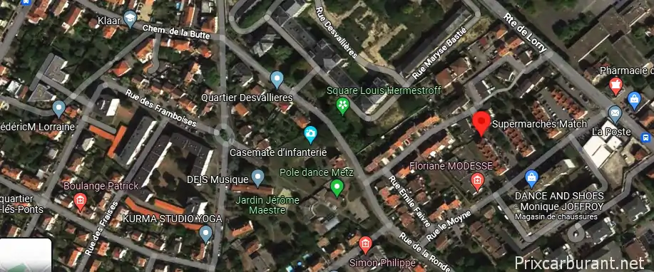 Supermarches Match Metz Lorry